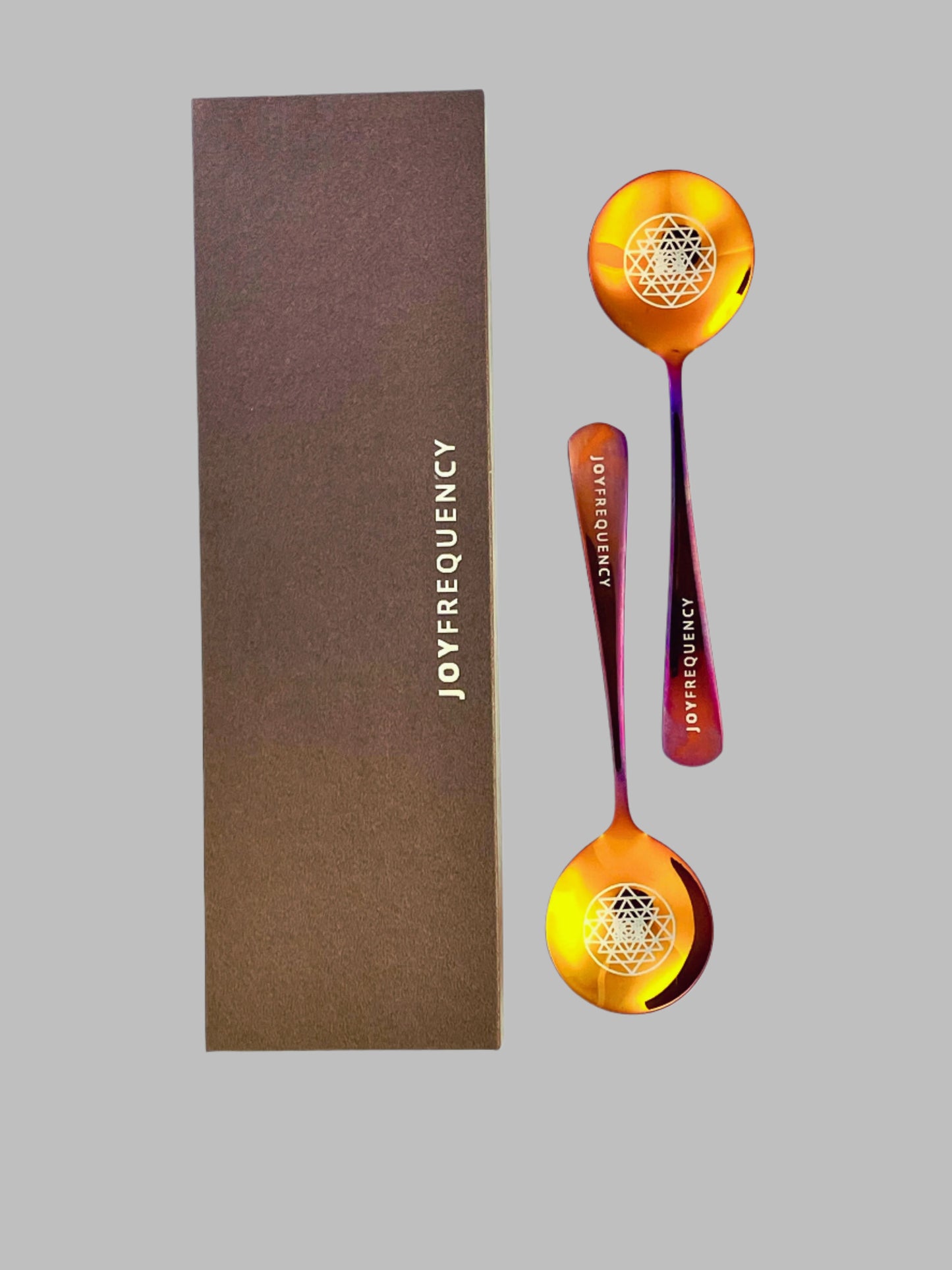 Joy Frequency Gold Titanium Musical Spoon Set